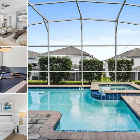 Beautiful 5 Star Villa On Champions Gate Resort With Private Pool Orlando Villa 5733